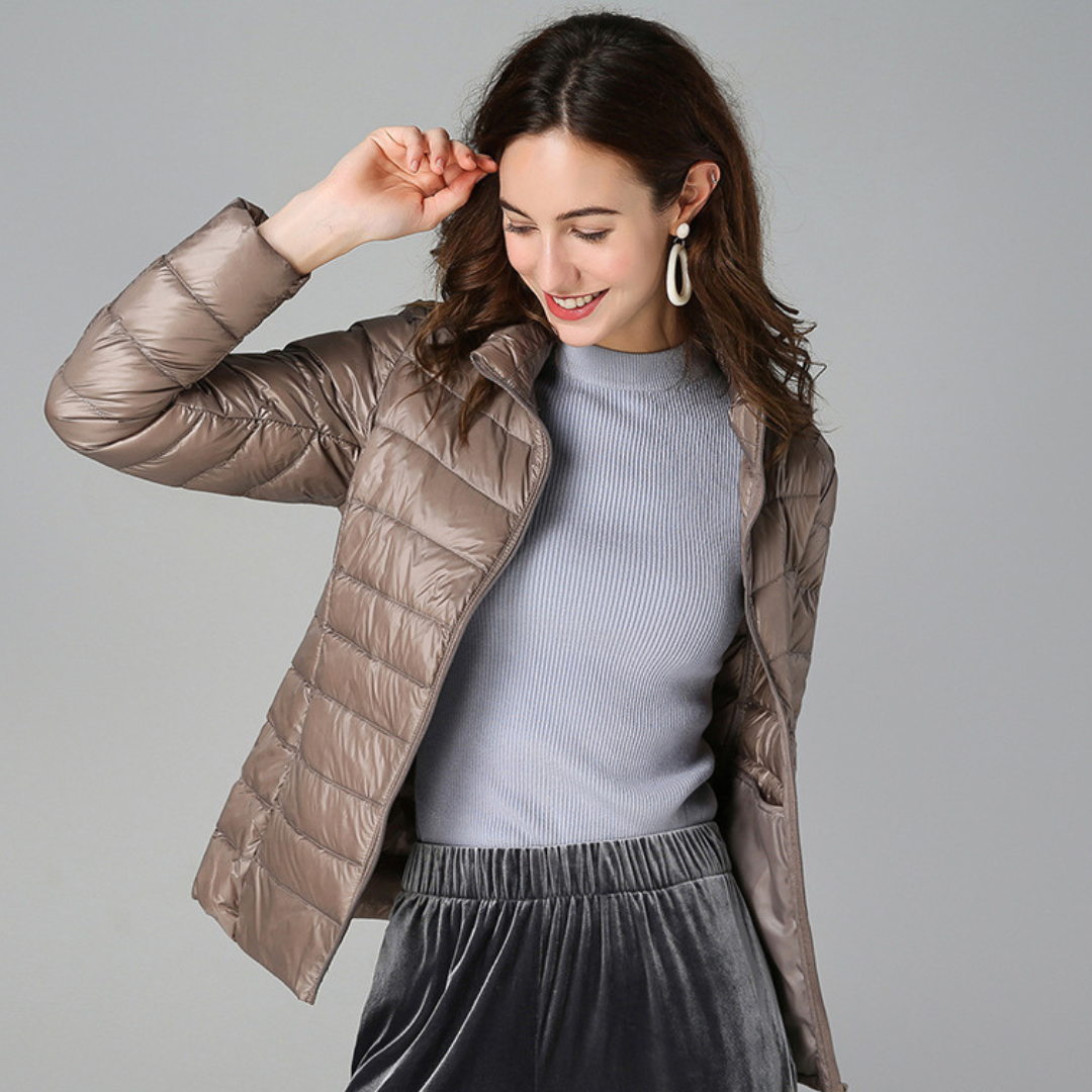 ADELINE | MICROLIGHT DOWN JACKET FOR WOMEN