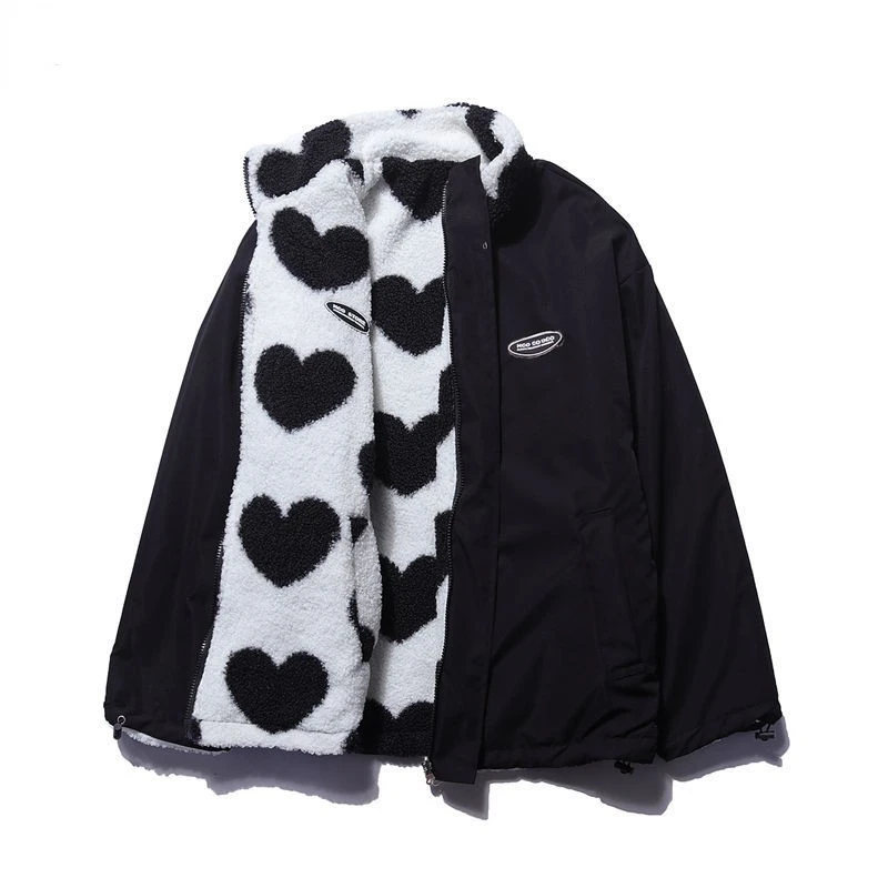 SAOIRSE | DOUBLE-SIDED HEART COAT
