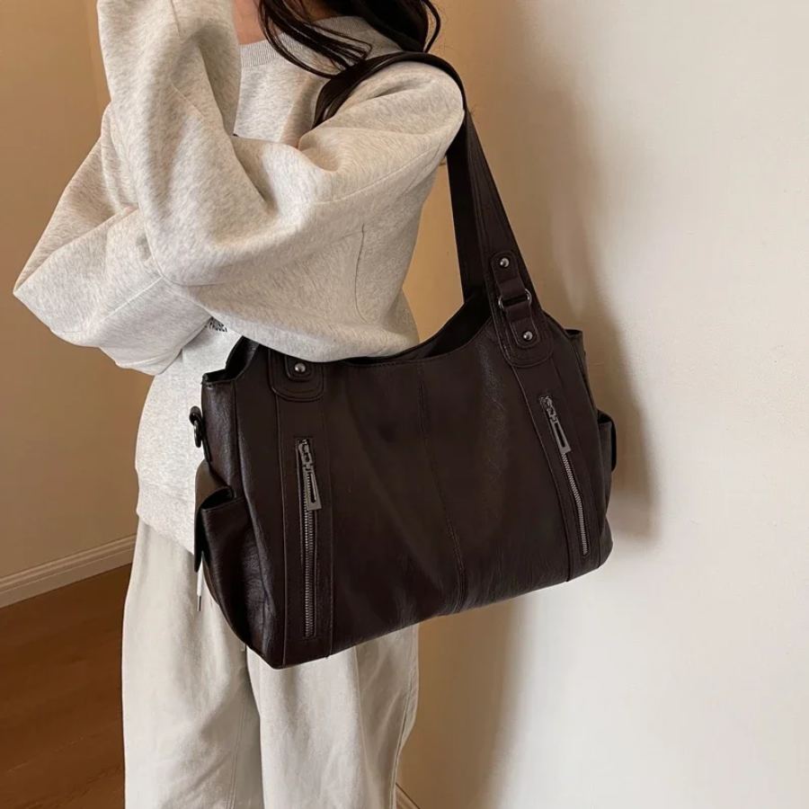 DAKOTA | LEATHER SHOULDER BAG