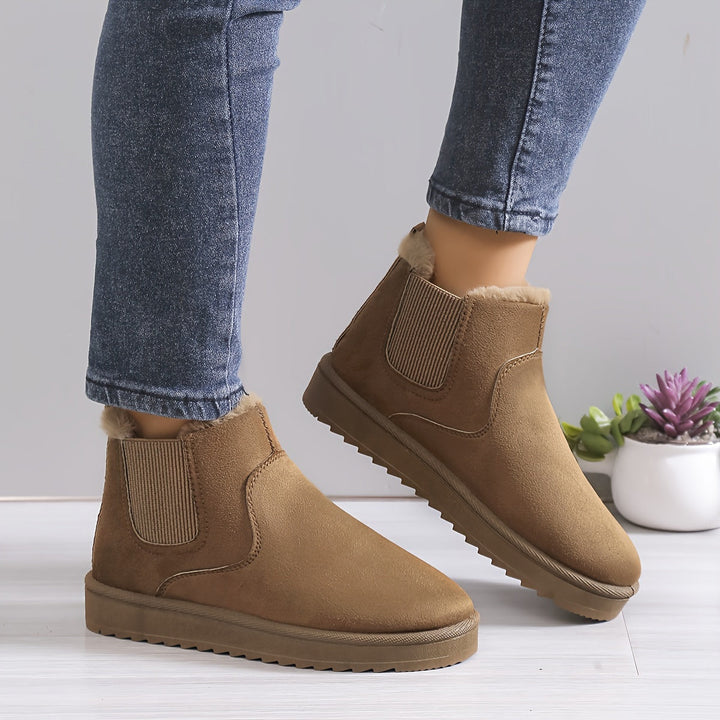 SNUG | COMFORTABLE WARM FLEECE BOOTS