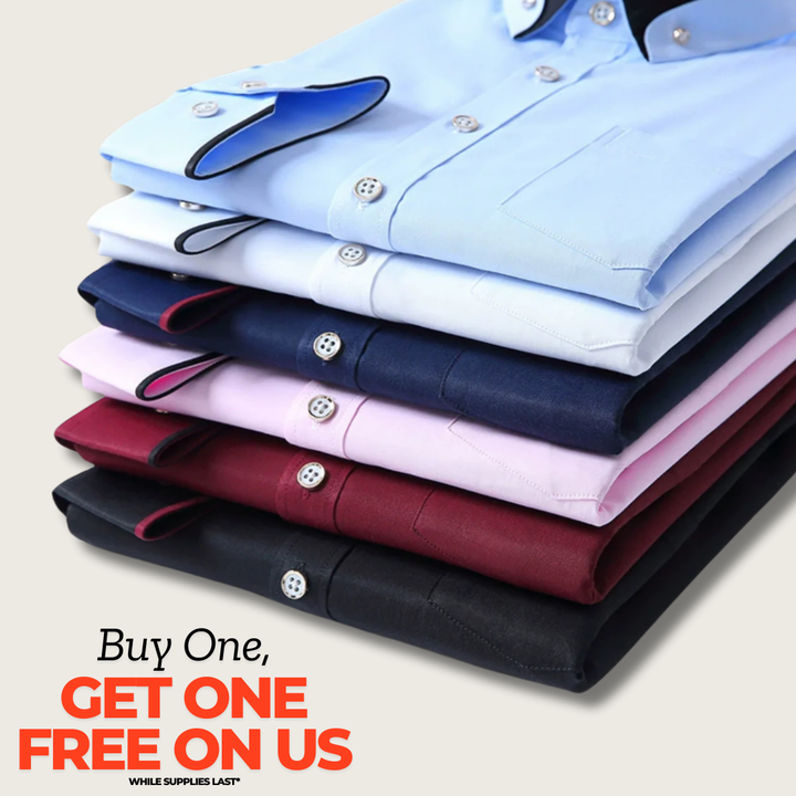 IRVIN | CLASSIC LONG-SLEEVE SHIRT | 1+1 FREE