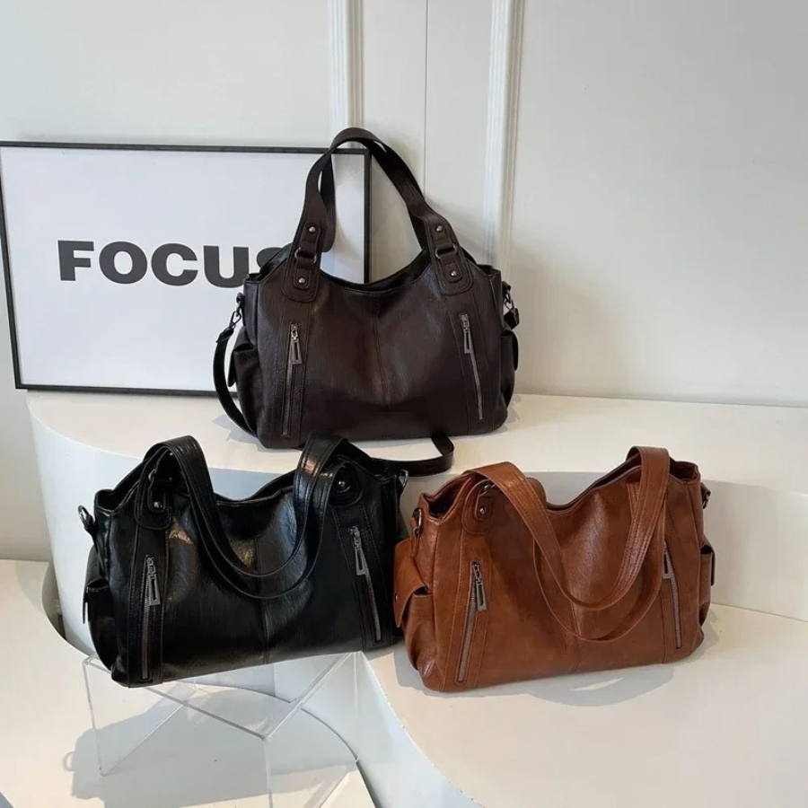 DAKOTA | LEATHER SHOULDER BAG