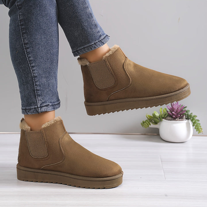 SNUG | COMFORTABLE WARM FLEECE BOOTS
