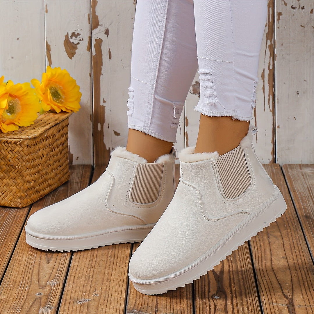 SNUG | COMFORTABLE WARM FLEECE BOOTS