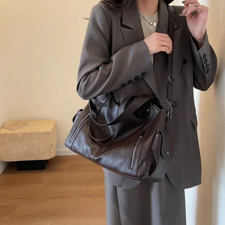 DAKOTA | LEATHER SHOULDER BAG