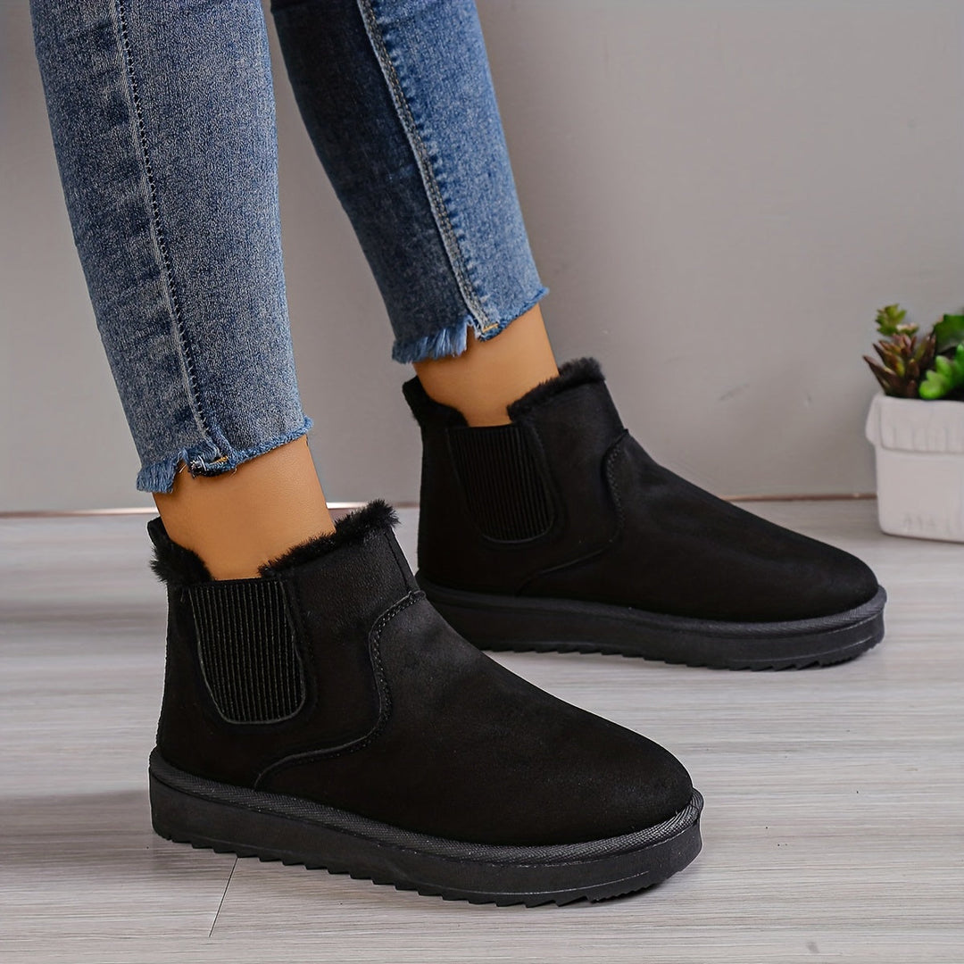 SNUG | COMFORTABLE WARM FLEECE BOOTS