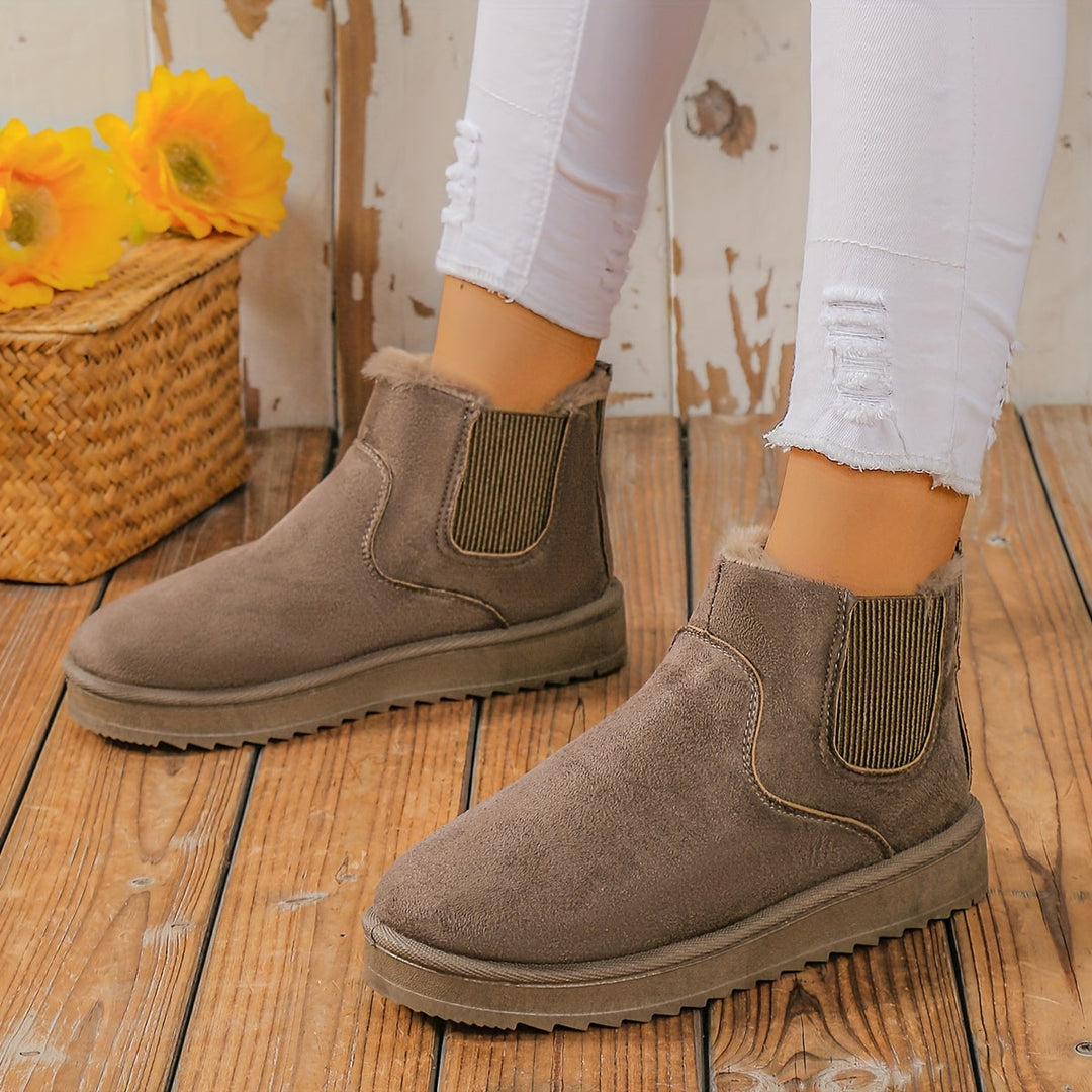 SNUG | COMFORTABLE WARM FLEECE BOOTS