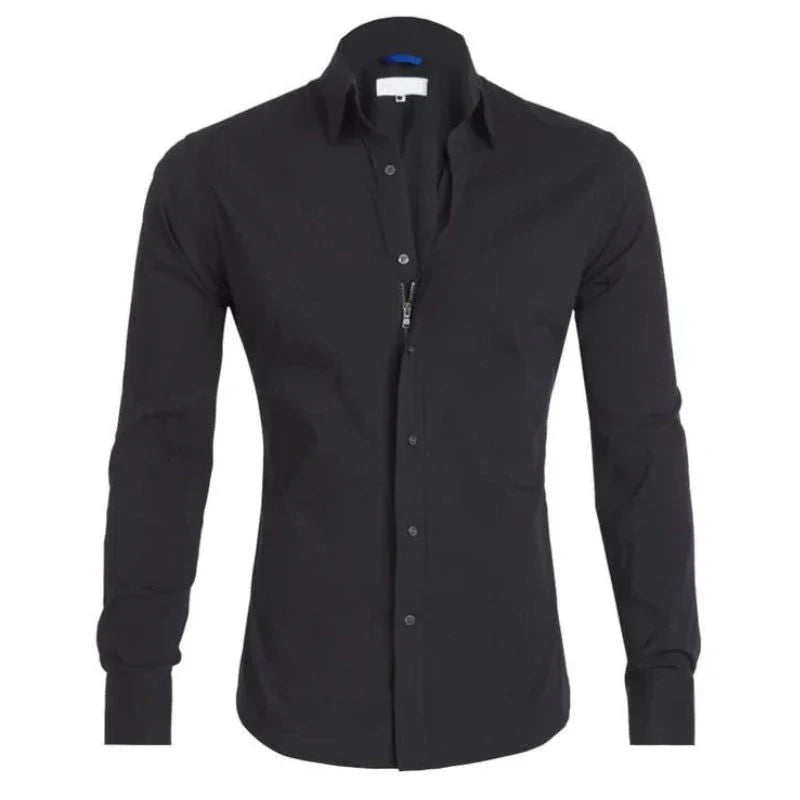 SEAN | STYLISH SHIRT W/ ZIP