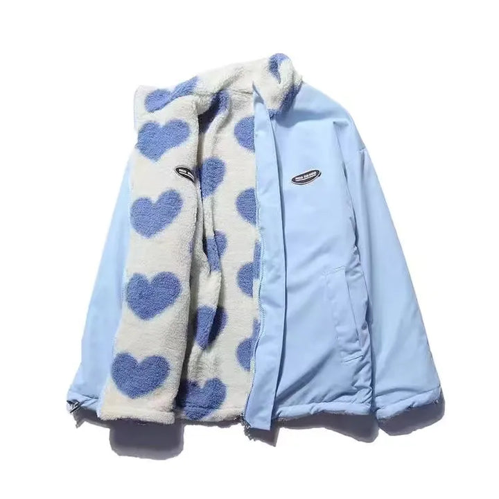 SAOIRSE | DOUBLE-SIDED HEART COAT