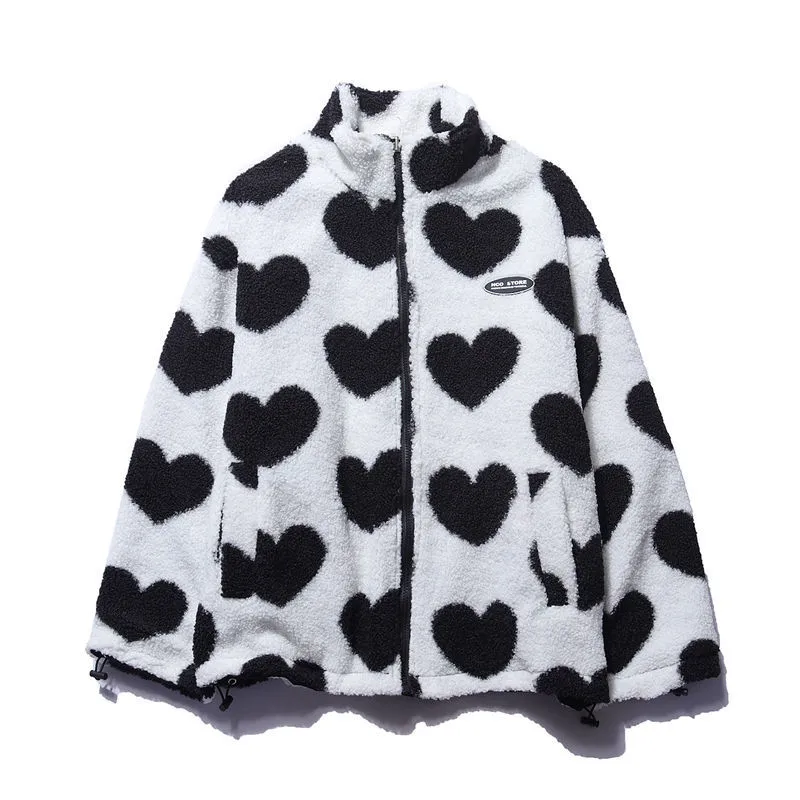 SAOIRSE | DOUBLE-SIDED HEART COAT