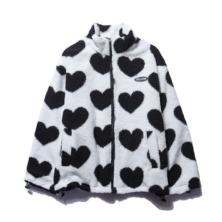 SAOIRSE | DOUBLE-SIDED HEART COAT