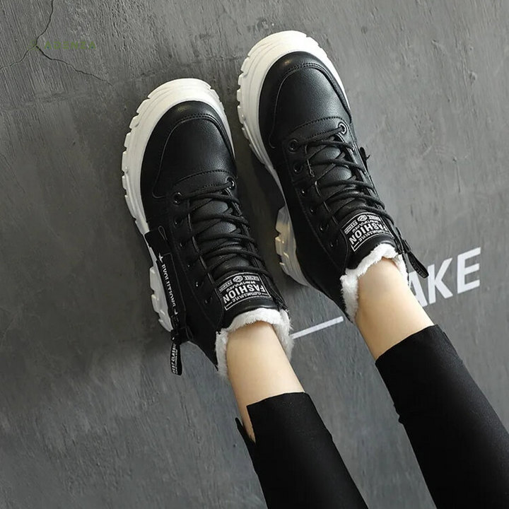 NATALIA | STYLISH FUR LINED WINTER BOOTS FOR WOMEN
