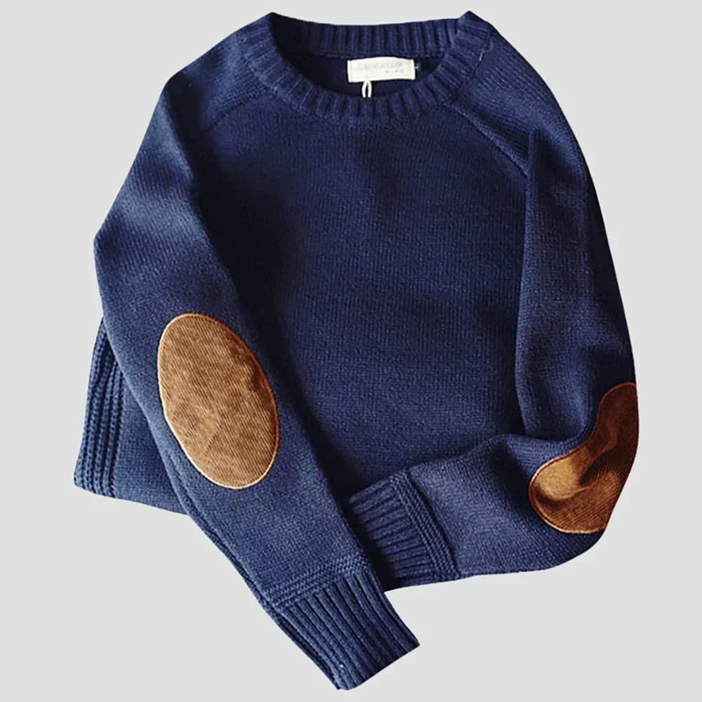 HESTER | COSY JUMPER WITH PATCHES